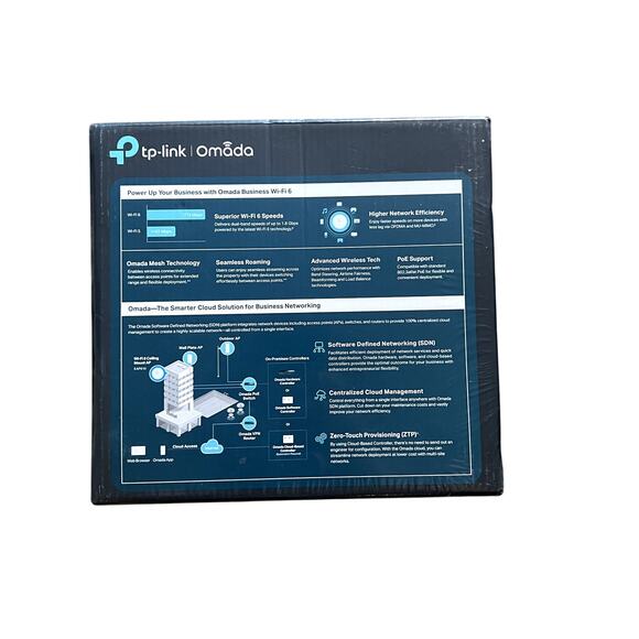 Omada by TP link AX1800 Ceiling Mount WiFi 6 Access Point - Picture 3 of 4